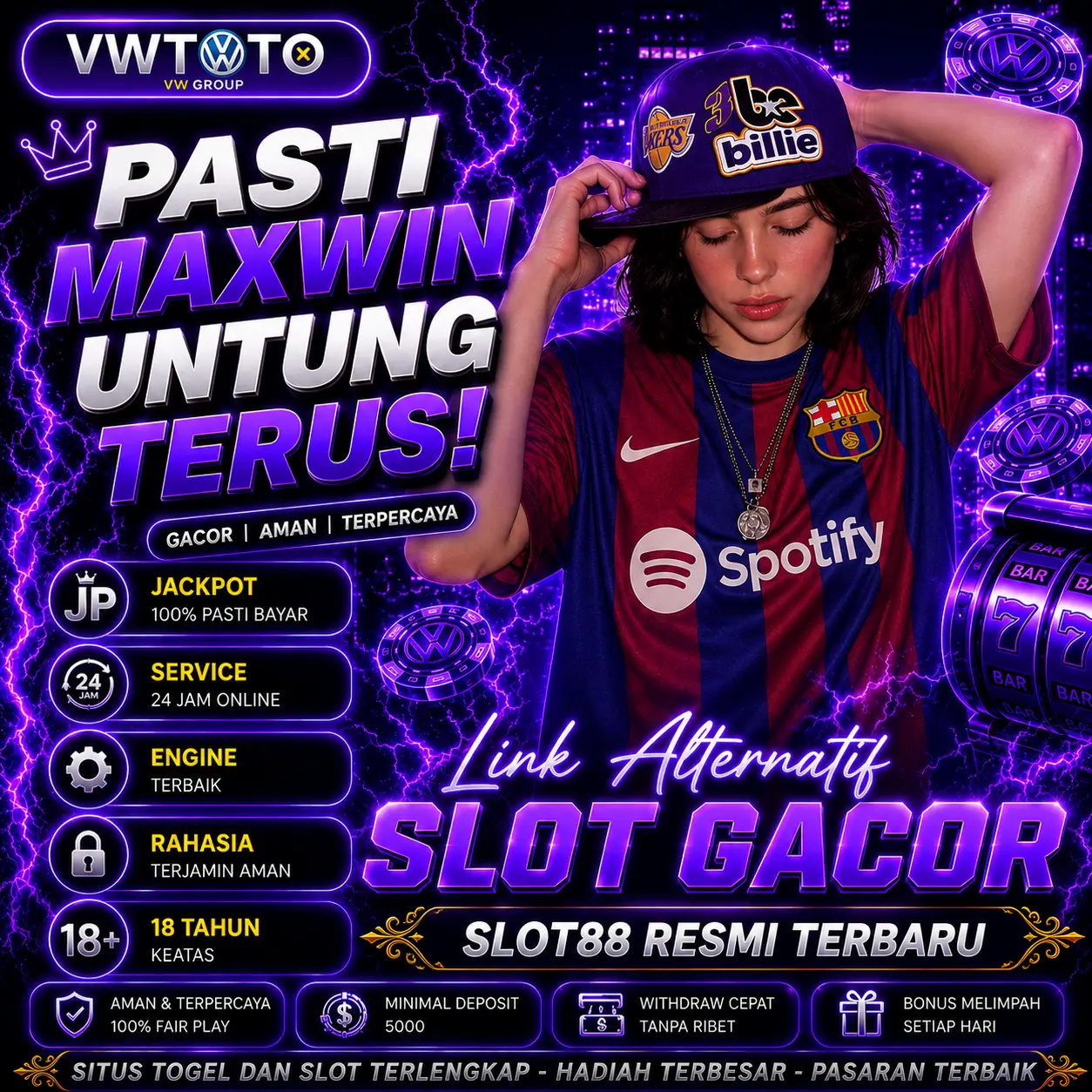 VWTOTO | Link Alternatif Tujuan Situs Slot88 Resmi dengan Pilihan Slot Gacor Terbaru Hari Ini! by Hey siriusly